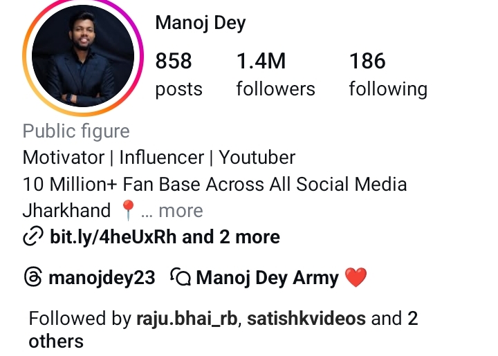 Manoj Dey Net Worth
