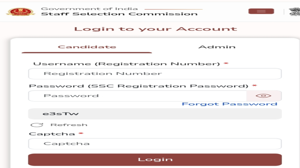 SSC GD Constable Admit Card 2025